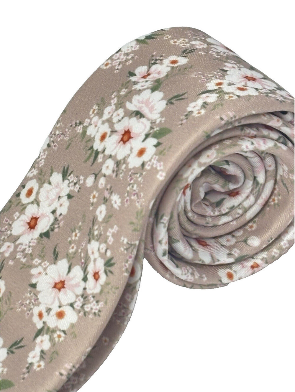 Mens Necktie Floral Flower Pattern Casual Wedding Formal Dress Tie Elegant Style